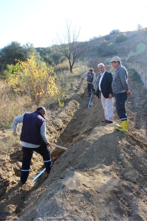 4 KM'LİK SU HATTI YENİLENDİ