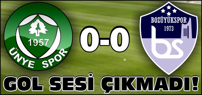 GOL SESİ ÇIKMADI