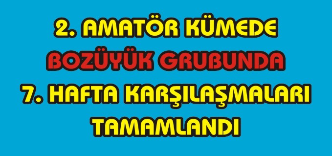 AMATÖR KÜMEDE GOL YAĞMURU