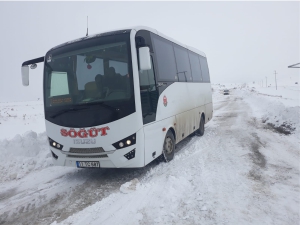 SÖĞÜT-ESKİŞEHİR YOLU KAPANDI