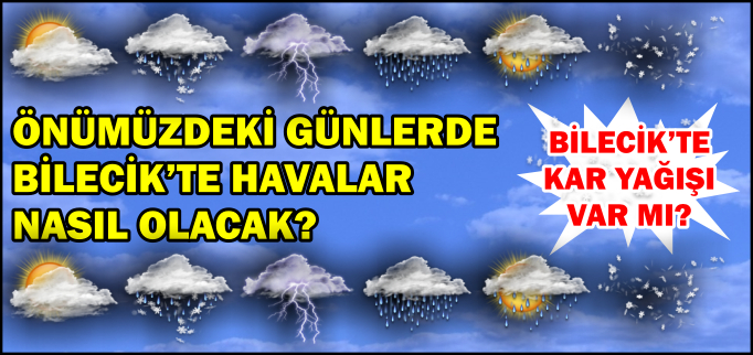 ÖNÜMÜZDEKİ GÜNLERDE HAVALAR NASIL OLACAK?