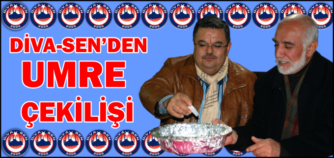 DİVA-SEN’DEN UMRE ÇEKİLİŞİ