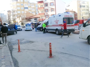 DEDEOĞLU CADDESİ ÜZERİNDE KAZA