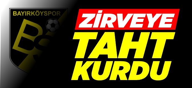 ZİRVEYE TAHT KURDU