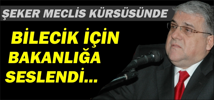 MİLLETVEKİLİ BAHATTİN ŞEKER MECLİS KÜRSÜSÜNDE