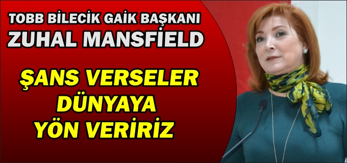 "ŞANS VERSELER DÜNYAYA YÖN VERİRİZ"