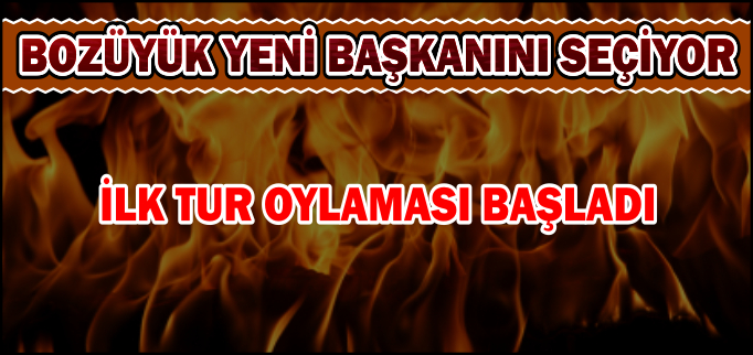 İLK TUR OYLAMASI BAŞLADI