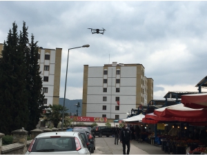 DRONE İLE SOSYAL MESAFE DENETİMİ