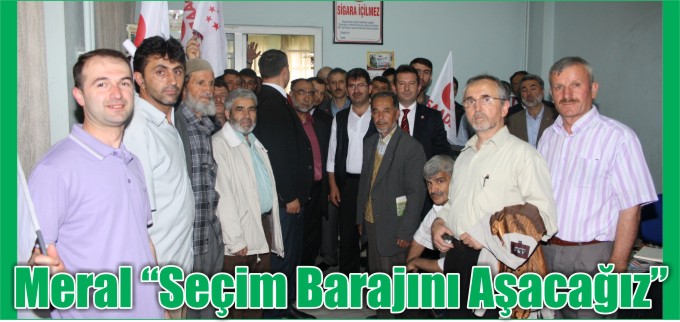 SAADET PARTİSİ ÇALIŞMALARINI SÜRDÜRÜYOR