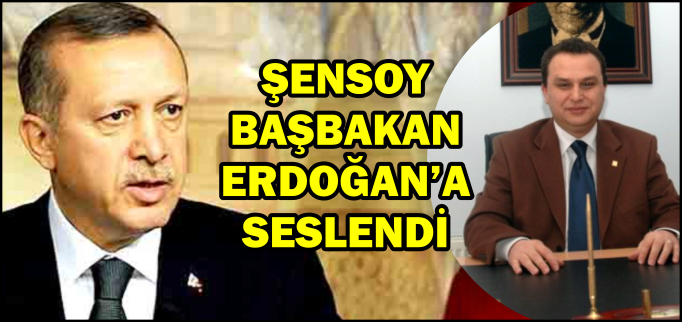 ŞENSOY BAŞBAKAN ERDOĞAN’A SESLENDİ