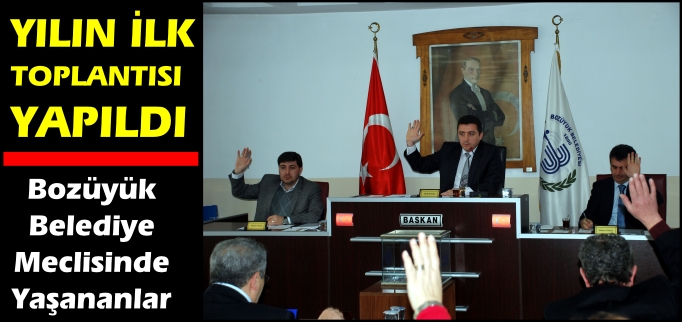 YILIN İLK TOPLANTISI YAPILDI