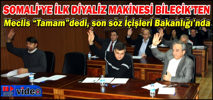 SOMALİ’YE İLK DİYALİZ MAKİNESİ BİLECİK’TEN