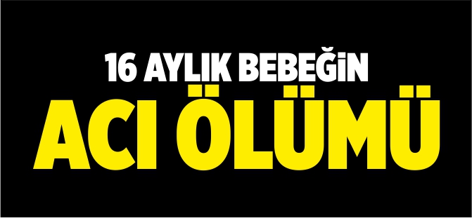 16 AYLIK BEBEĞİN ACI ÖLÜMÜ