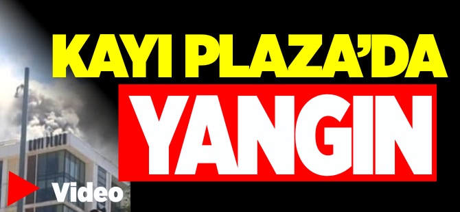 Bilecik Kayı Plaza'da Yangın