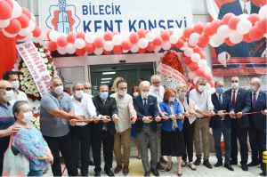 Bilecik Kent Konseyi hizmet binası açıldı