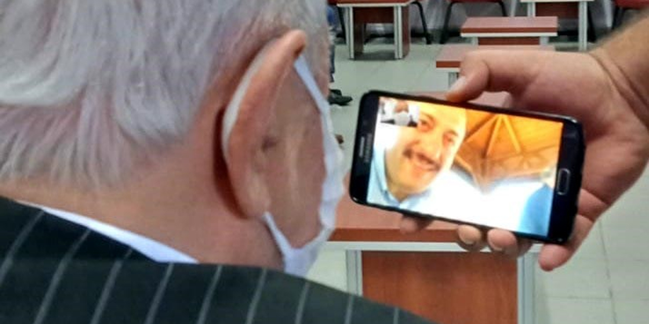 Vali Şentürk, video konferansla bayramlaştı