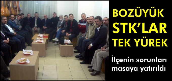 BOZÜYÜK STK’LAR TEK YÜREK