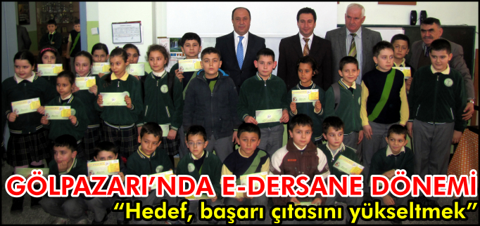 GÖLPAZARI BELEDİYESİ’NDEN E-DERSANE DÖNEMİ