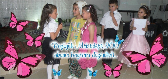 BOZÜYÜK METRİSTEPE İÖO OKUMA BAYRAMI DÜZENLEDİ