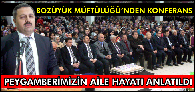 PEYGAMBERİMİZİN AİLE HAYATI ANLATILDI