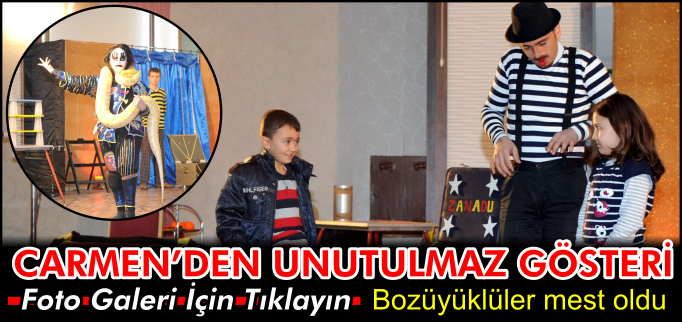 CARMEN’DEN UNUTULMAZ GÖSTERİ