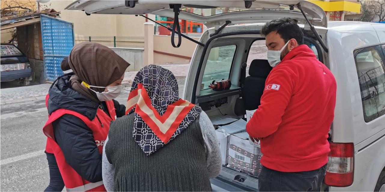 Kızılay, kısıtlamada sahadaydı