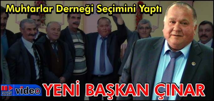 YENİ BAŞKAN ÇINAR