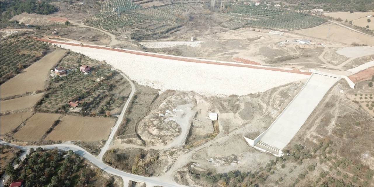 Bayırköy Barajı’nda çalışmalar sürüyor