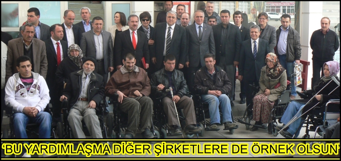 BU YARDIMLAŞMA DİĞER ŞİRKETLERE DE ÖRNEK OLSUN