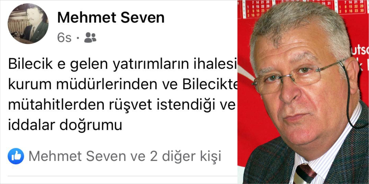 Bilecik Belediyesi'nde rüşvet iddiası!