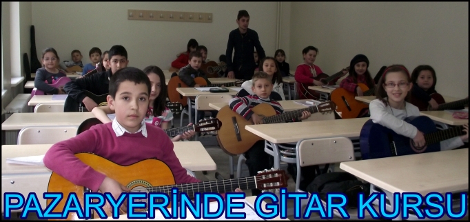 PAZARYERİNDE GİTAR KURSU