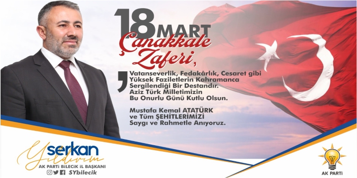 AK Parti Bilecik İl Başkanlığı - 18 Mart Çanakkale Şehitleri Anma