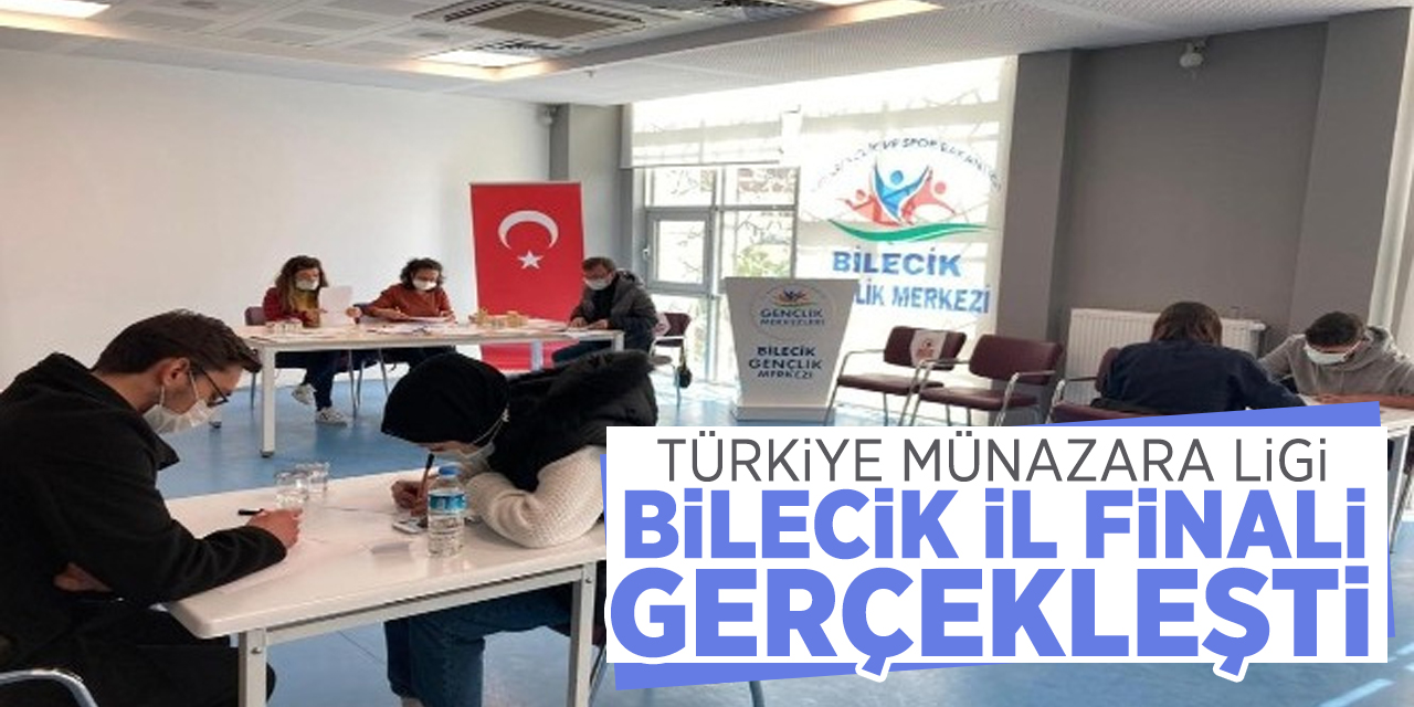 Türkiye münazara ligi Bilecik il finali gerçekleşti