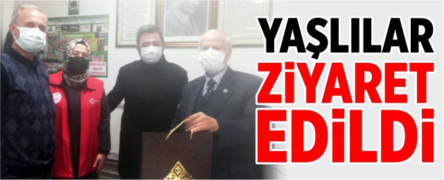 Yaşlılar ziyaret edildi