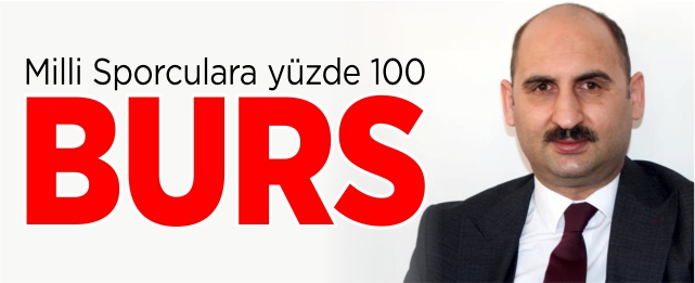 Milli sporculara yüzde 100 burs imkânı