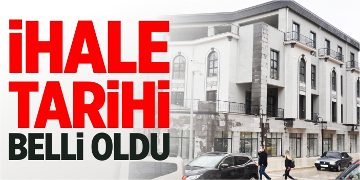 İptal edilen tartışmalı ihalenin yeni tarihi belli oldu