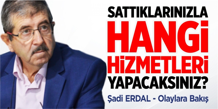 Sattıklarınızla hangi hizmetleri yapacaksınız?