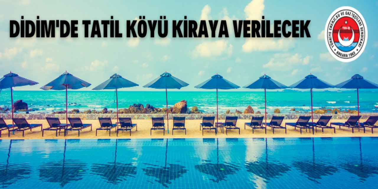 Aydın/Didim'de 5 Yıldızlı Otel (Tatil Köyü) Kiraya Verilecek