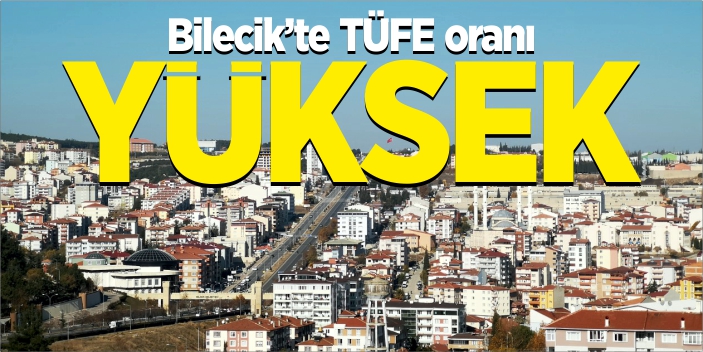 Bilecik'te TÜFE oranı yüksek