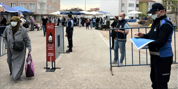 Vali Şentürk'ten pazar denetimi