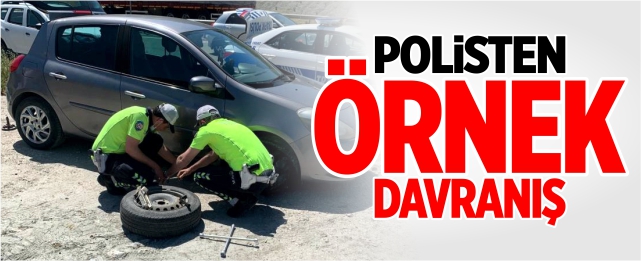 Polisten örnek davranış