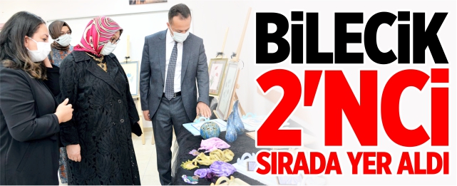 Bilecik, 2’nci sırada yer aldı