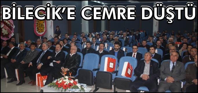 BİLECİK’E CEMRE DÜŞTÜ