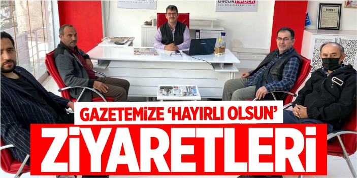 Gazetemize 'Hayırlı olsun' ziyaretleri