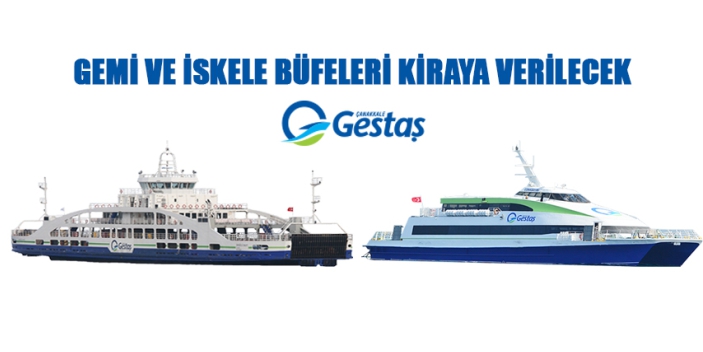 Gemi ve iskele büfeleri kiraya verilecek