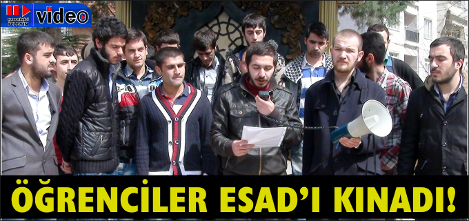 ÖĞRENCİLER ESAD’I KINADI