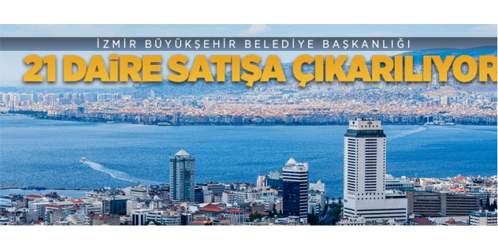 21 daire satışa çıkarılacak