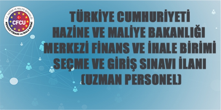 Hazine ve Maliye Bakanlığı personel alacak