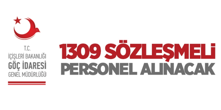 1309 sözleşmeli personel alınacak