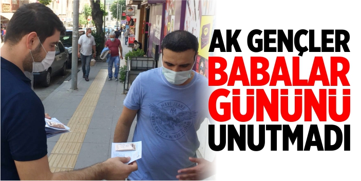 AK Gençler, babaları unutmadı